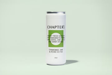 Chapter Tea Chamomile, Lime & Lychee 24x 330ml