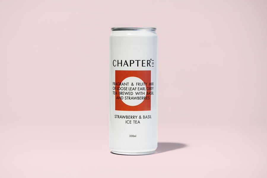 Chapter Tea Strawberry & Basil 24x330ml